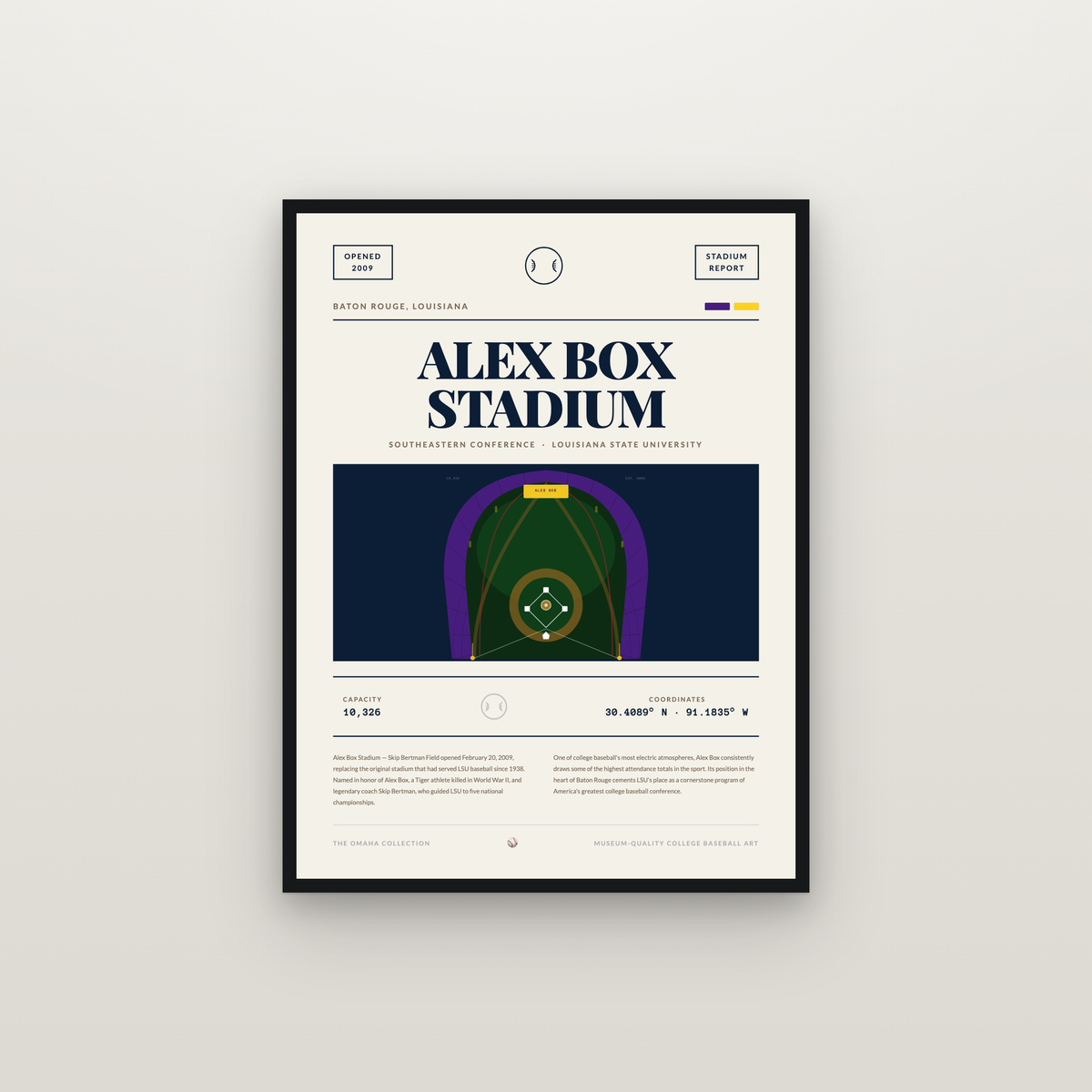 Alex Box Stadium: The Complete History of LSU Baseball's Home