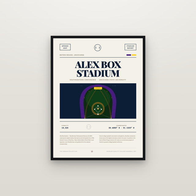 Alex Box Stadium: The Complete History of LSU Baseball's Home